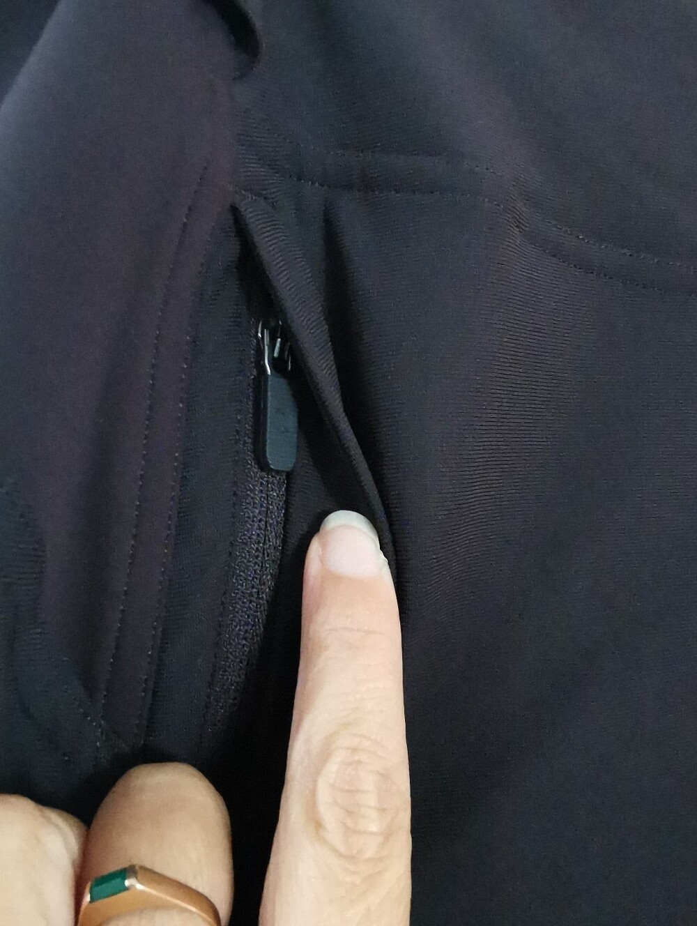 Lululemon Warpstreme Multi-Pocket Mid-Rise Golf Cropped Pant 24"Black 10 - Picture 10 of 16